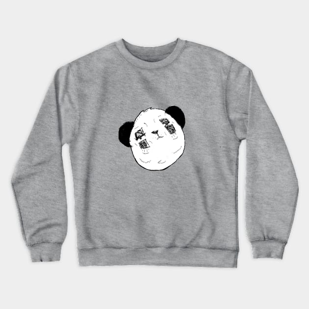 Cute panda T-Shirt Crewneck Sweatshirt by notthatparker